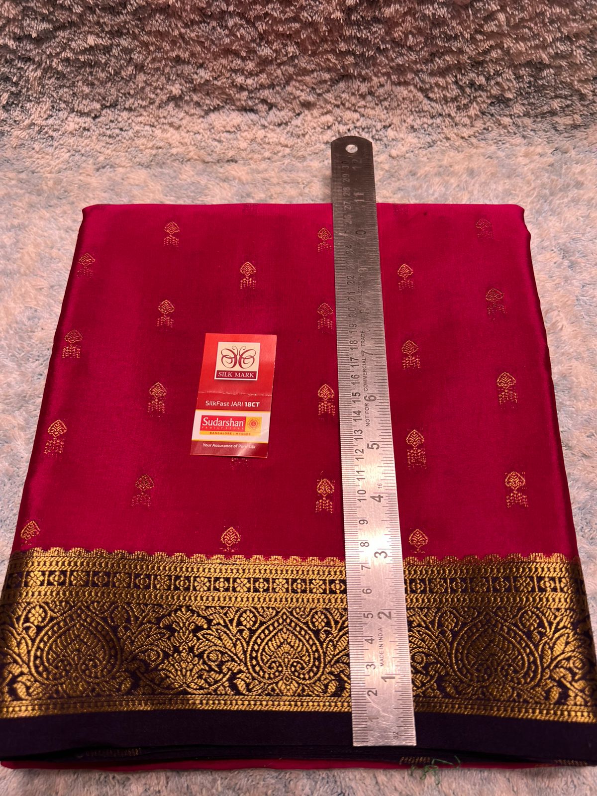 Pure Mysore Silk Saree.
