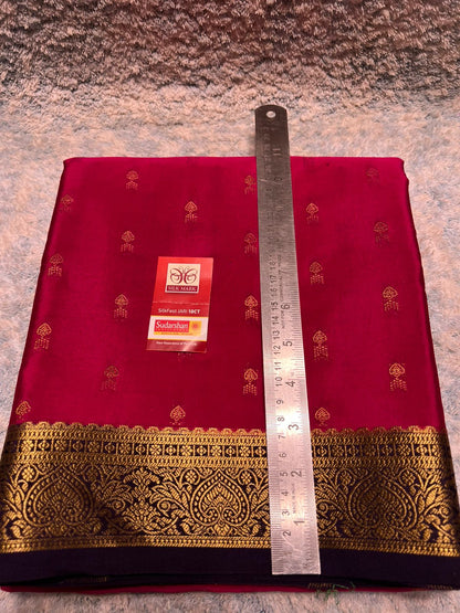 Pure Mysore Silk Saree.