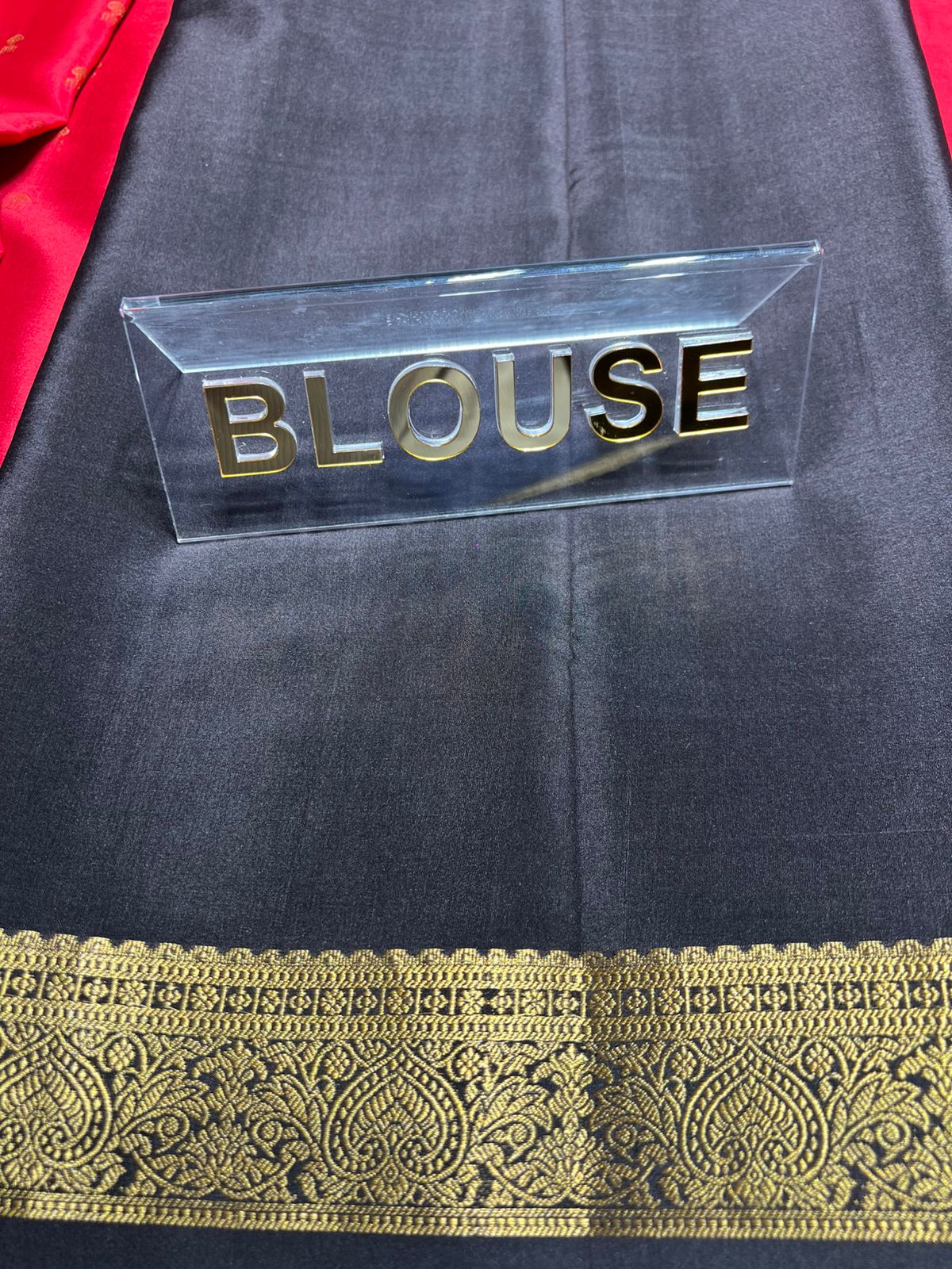 Pure Mysore Silk Saree.