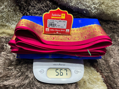 Pure Mysore Silk Saree.