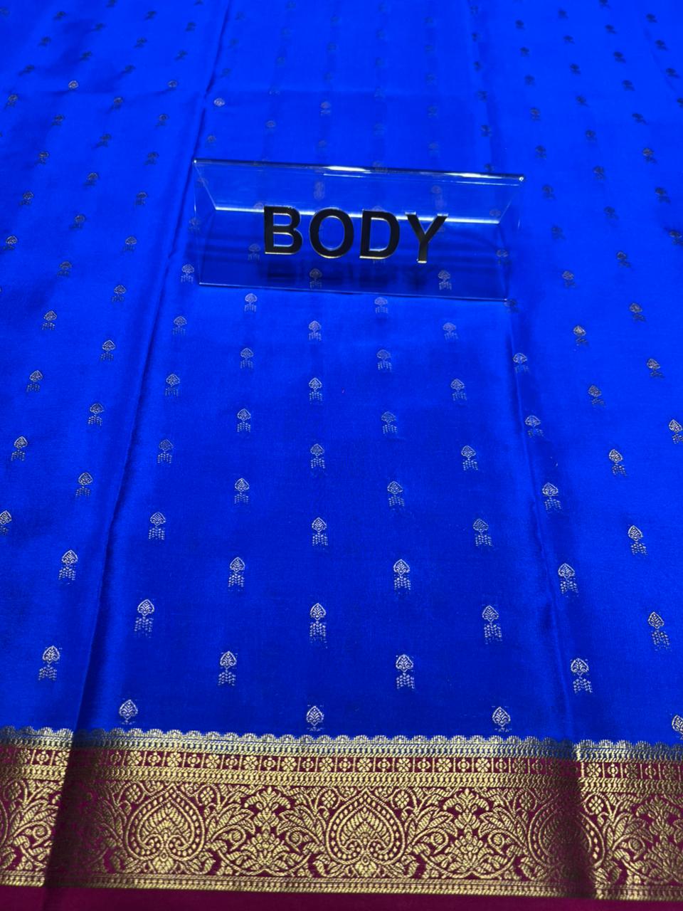 Pure Mysore Silk Saree.
