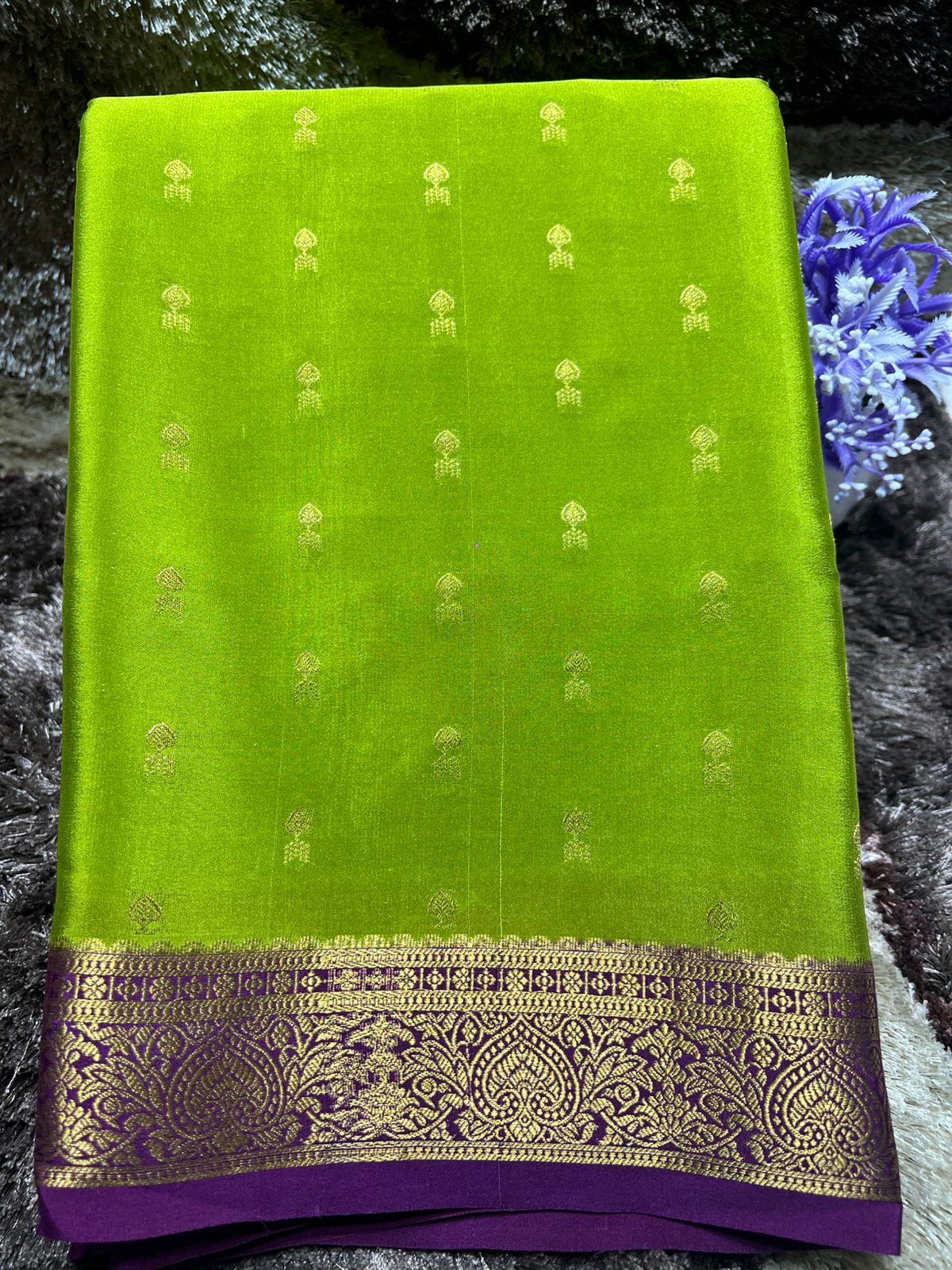 Pure Mysore Silk Saree.