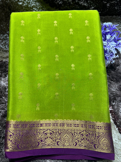 Pure Mysore Silk Saree.