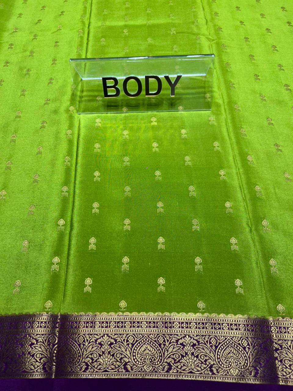 Pure Mysore Silk Saree.