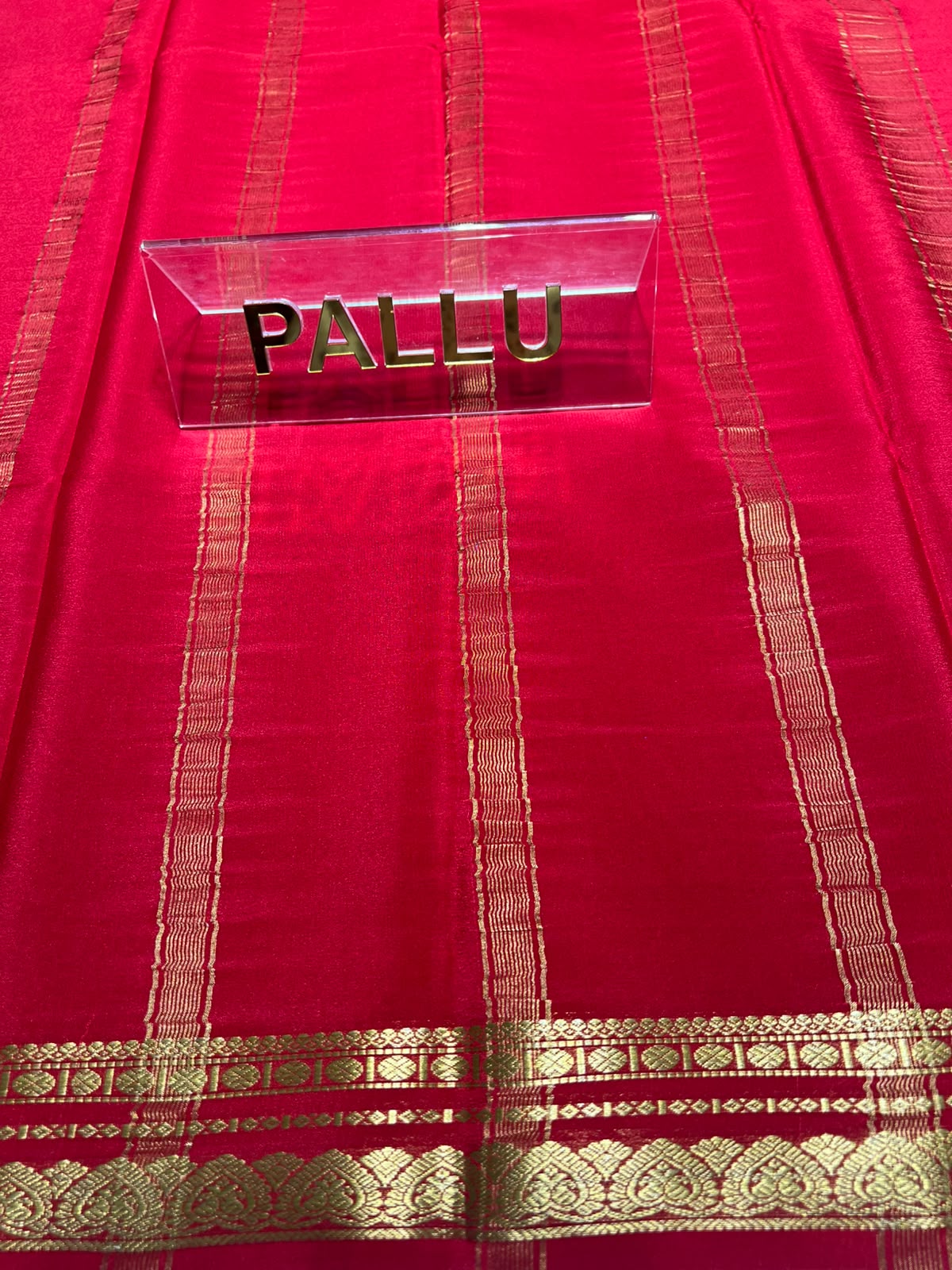 Pure Mysore Silk Saree ( 60 Grams )
