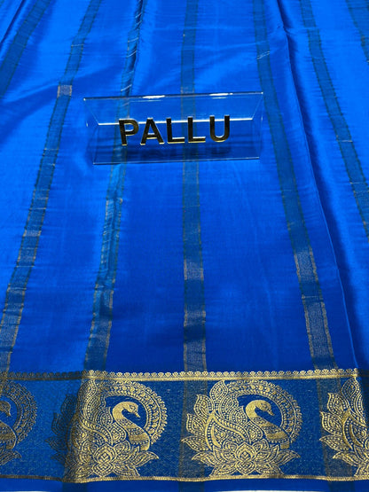 Pure Mysore Silk Saree.