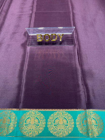 Pure Mysore Silk Saree.