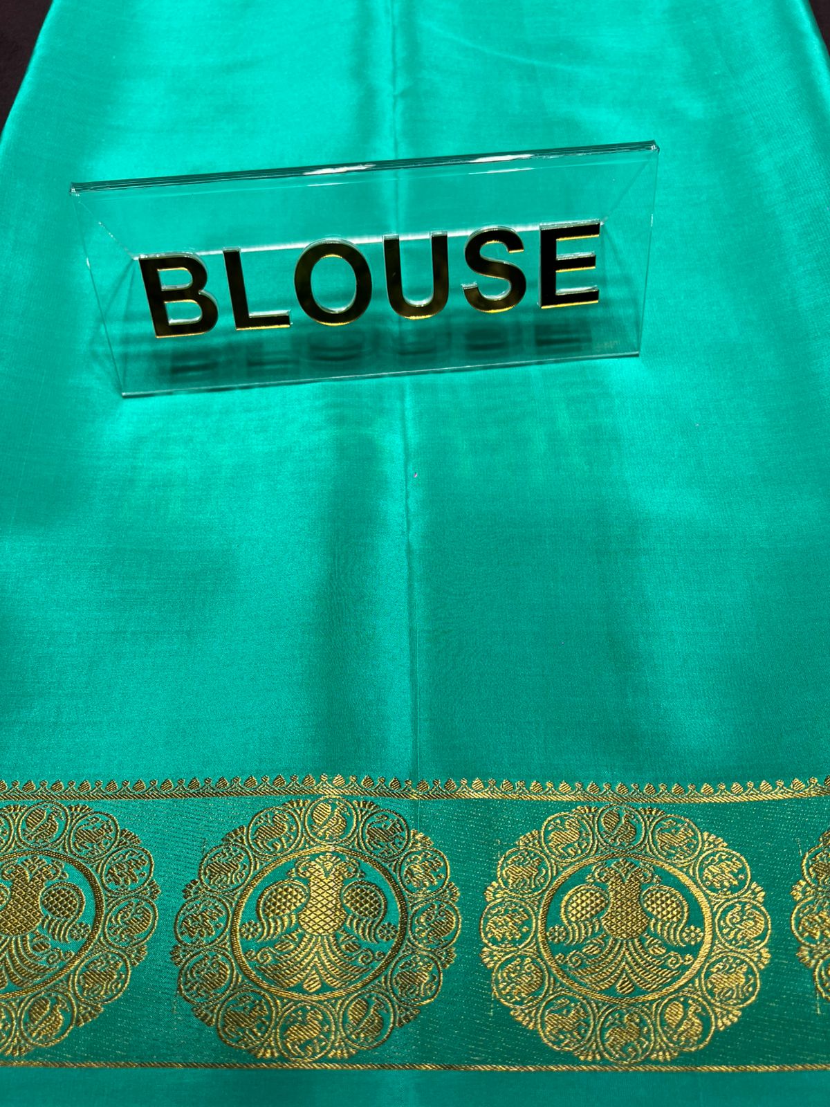 Pure Mysore Silk Saree.