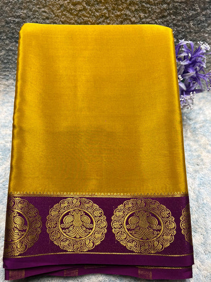 Pure Mysore Silk Saree.
