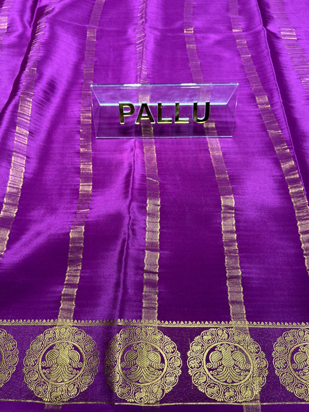 Pure Mysore Silk Saree.