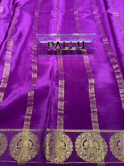 Pure Mysore Silk Saree.