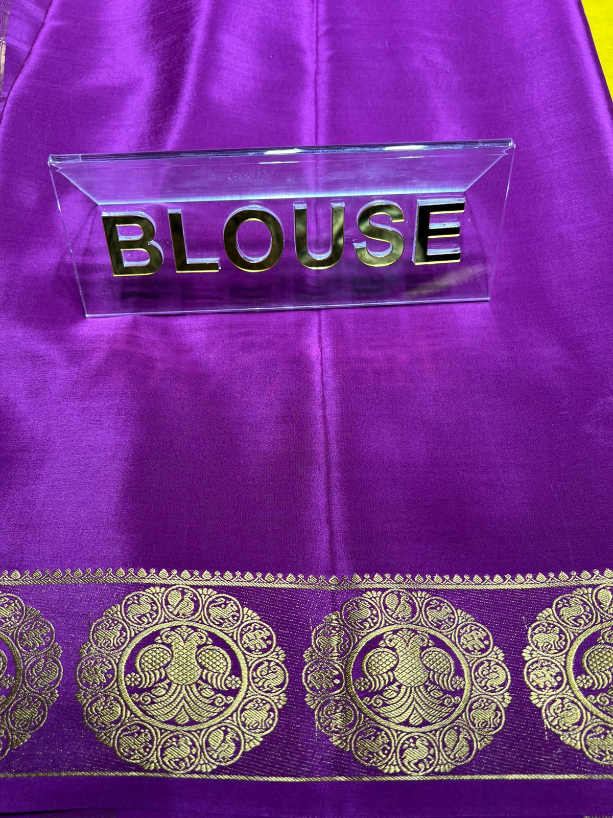 Pure Mysore Silk Saree.