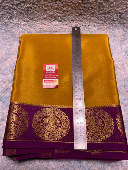 Pure Mysore Silk Saree.