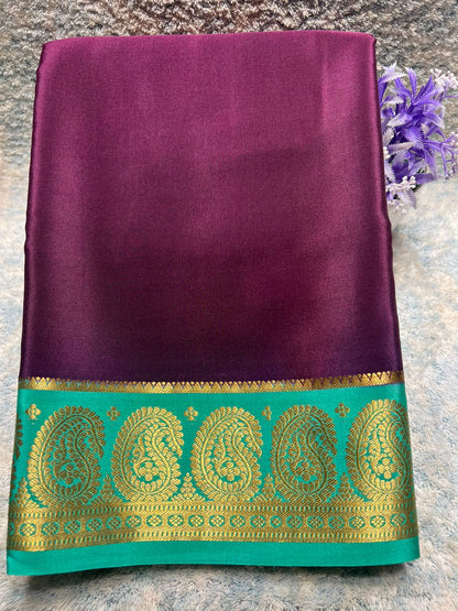 Pure Mysore Silk Saree.