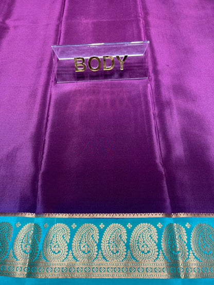 Pure Mysore Silk Saree.