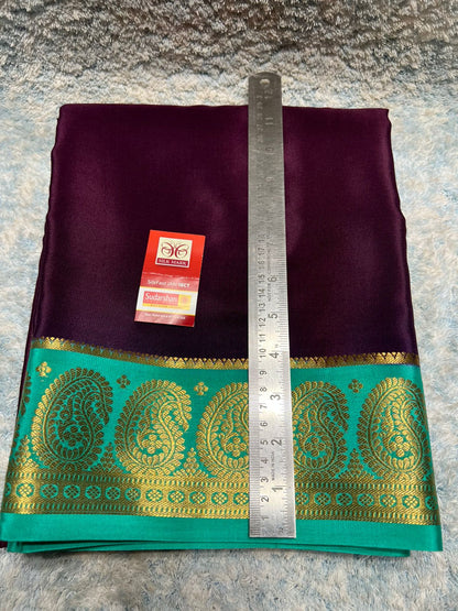 Pure Mysore Silk Saree.