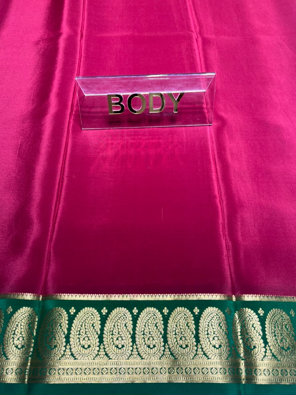 Pure Mysore Silk Saree.