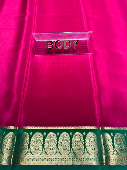 Pure Mysore Silk Saree.