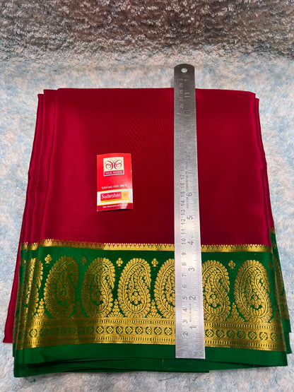 Pure Mysore Silk Saree.