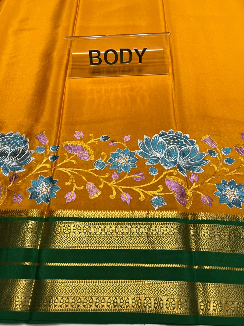 Pure Mysore Silk Saree.