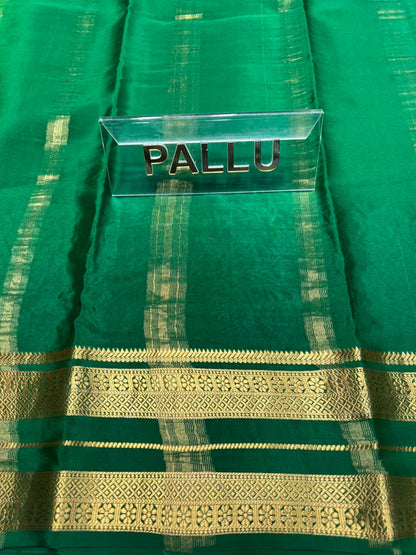 Pure Mysore Silk Saree.