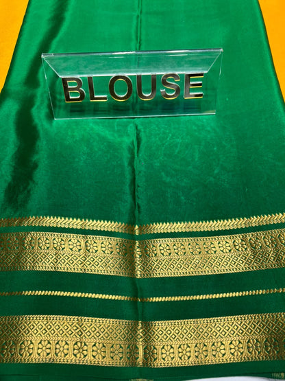 Pure Mysore Silk Saree.