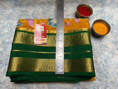 Pure Mysore Silk Saree.