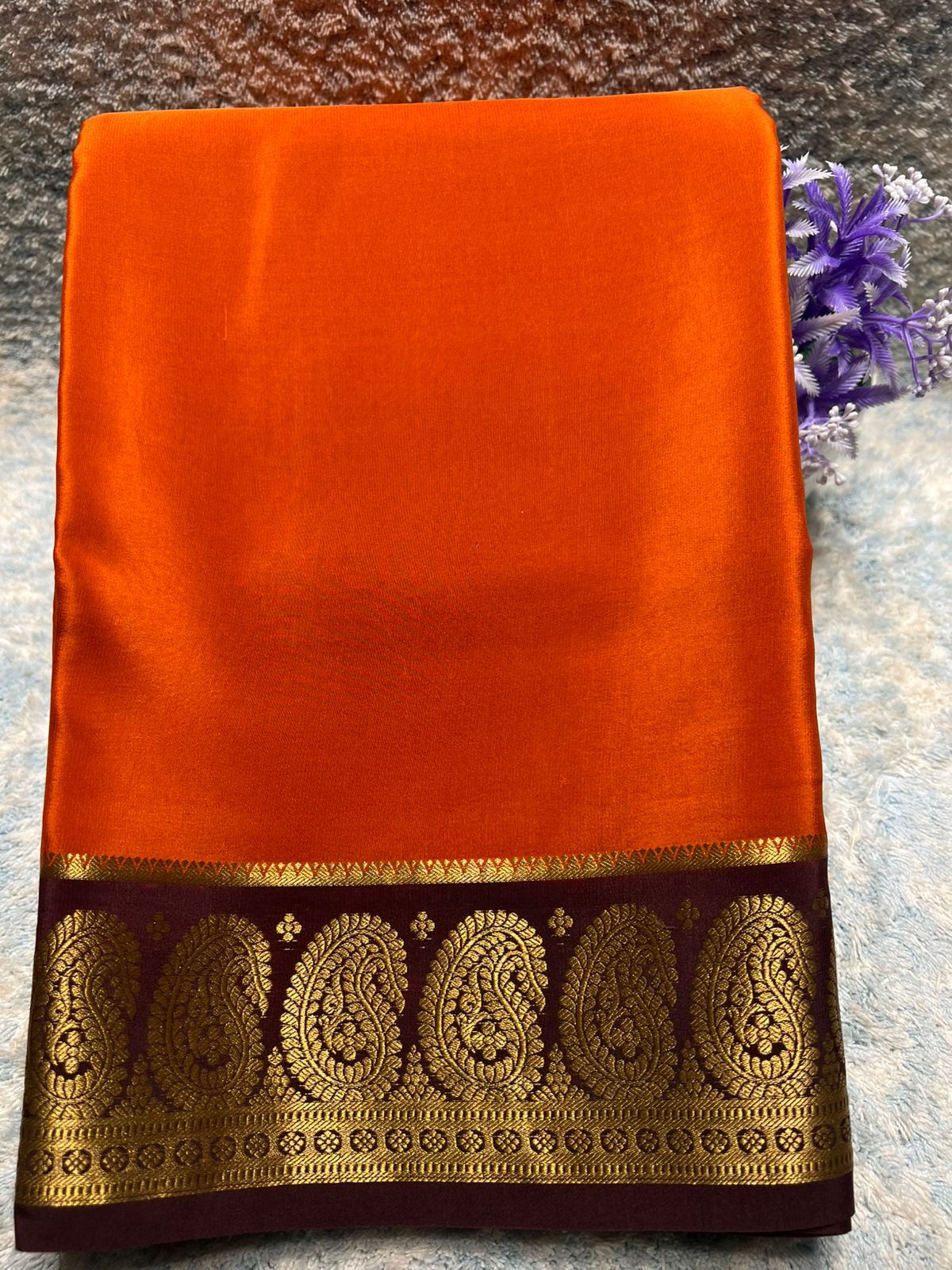 Pure Mysore Silk Saree.