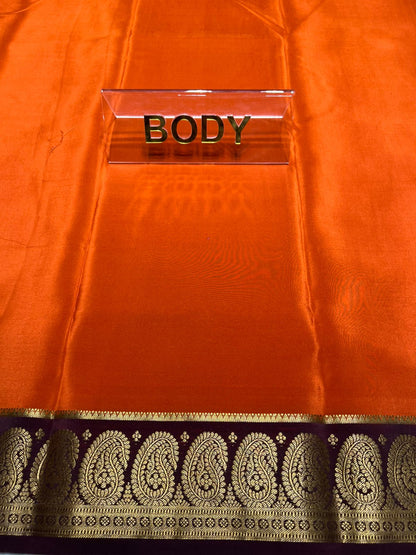 Pure Mysore Silk Saree.