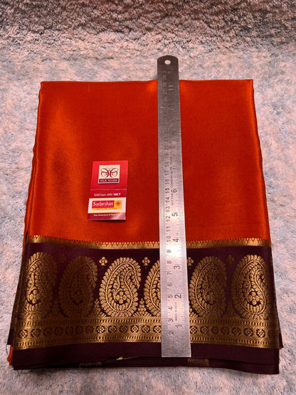 Pure Mysore Silk Saree.