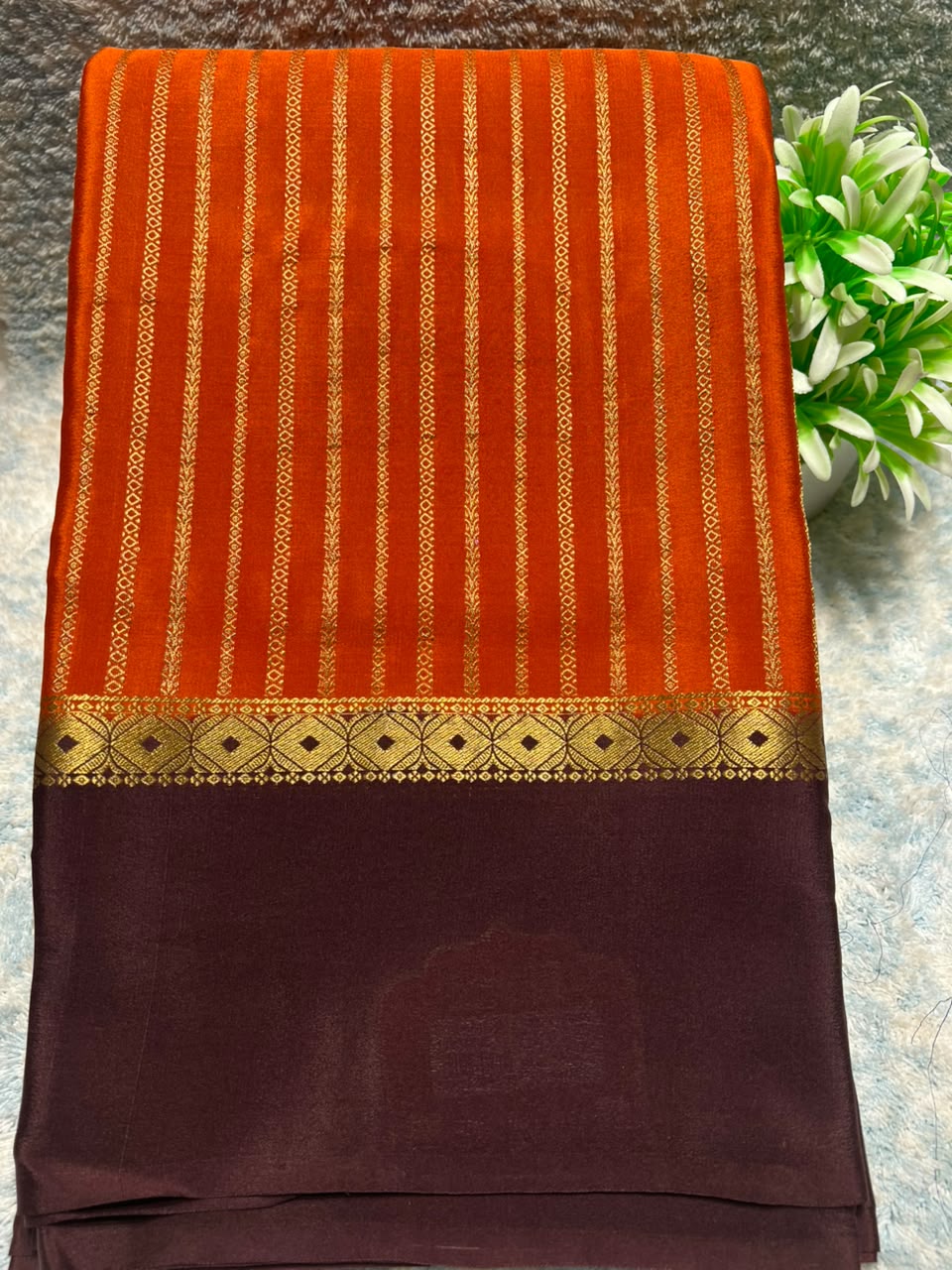 Pure Mysore Silk Saree.
