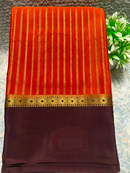 Pure Mysore Silk Saree.