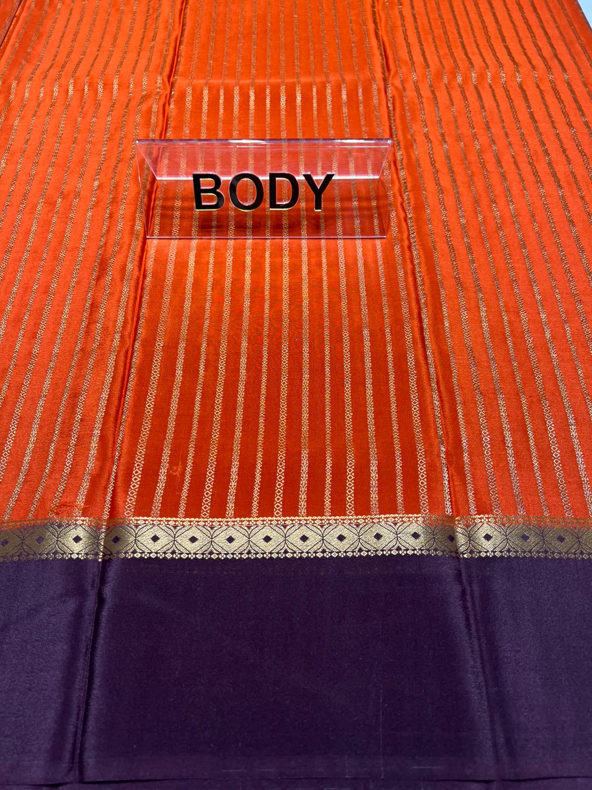 Pure Mysore Silk Saree.
