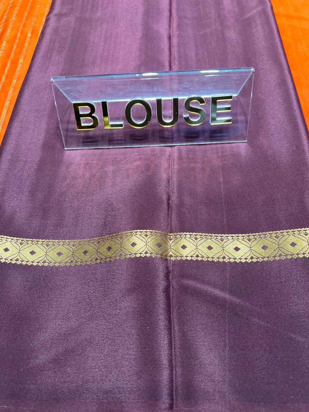 Pure Mysore Silk Saree.