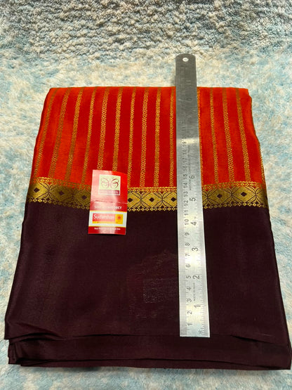 Pure Mysore Silk Saree.