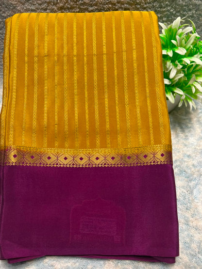 Pure Mysore Silk Saree.