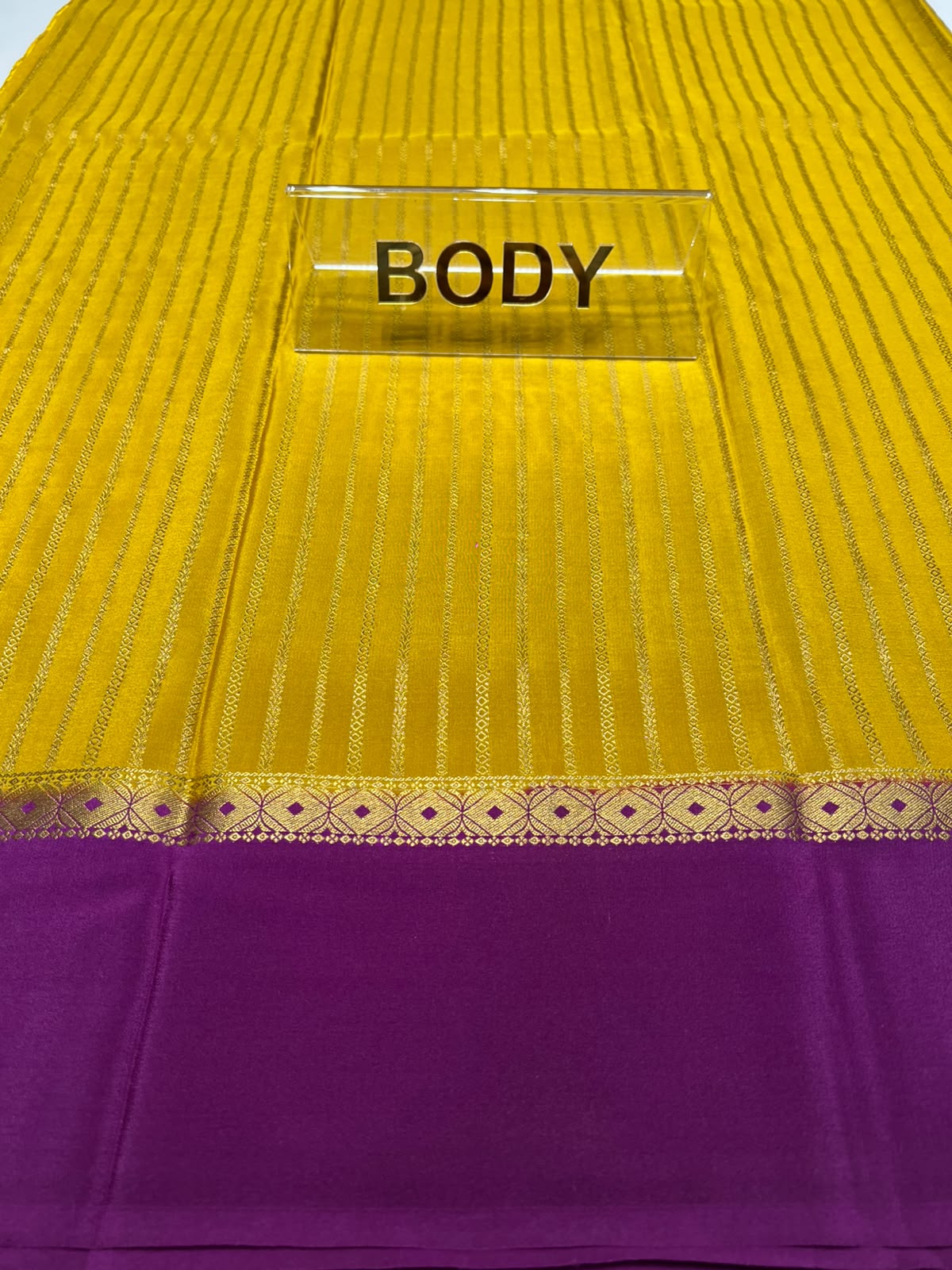 Pure Mysore Silk Saree.