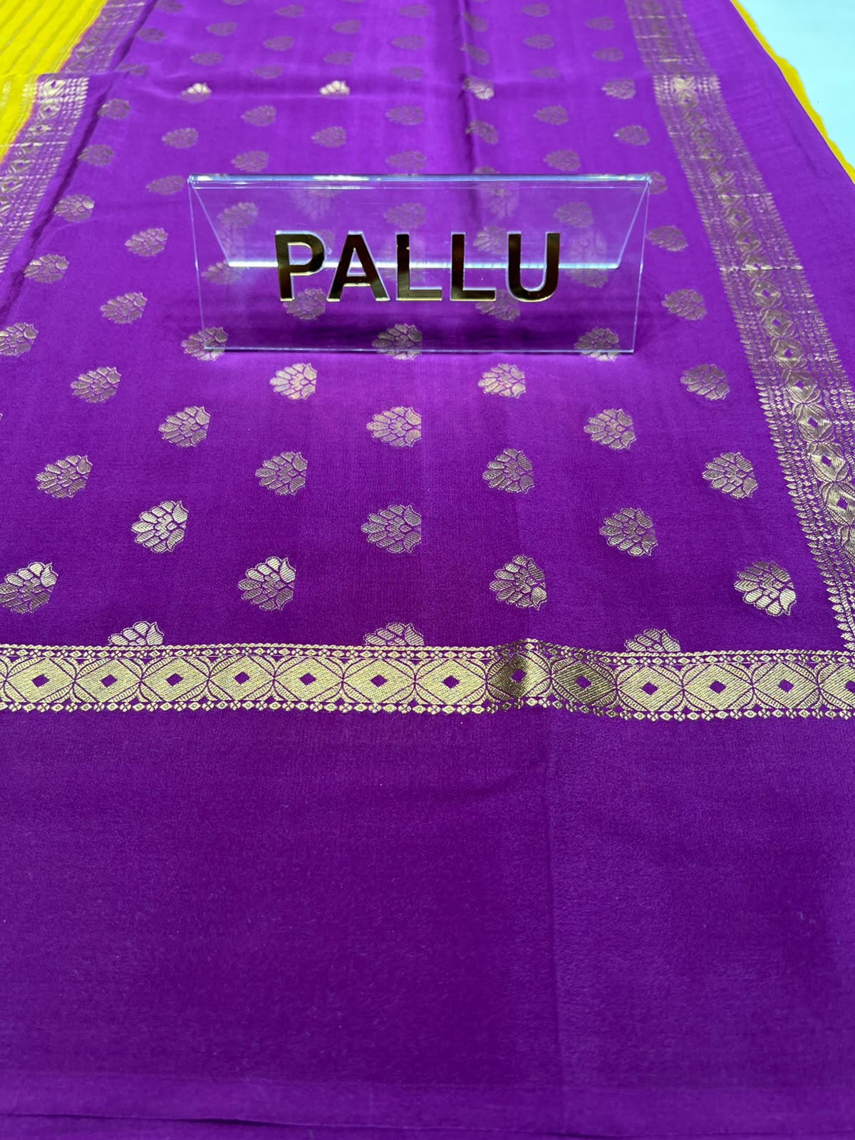 Pure Mysore Silk Saree.