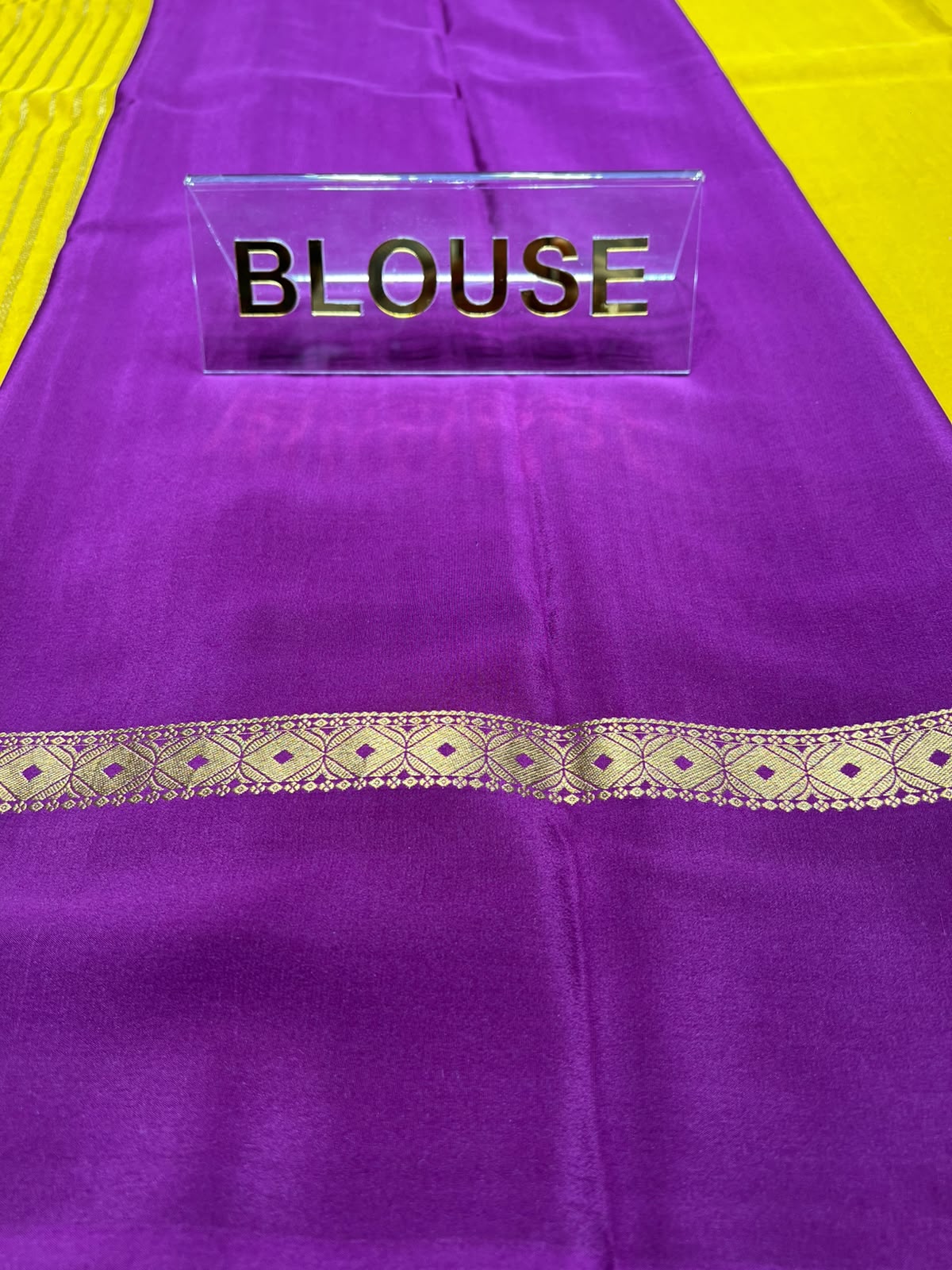 Pure Mysore Silk Saree.
