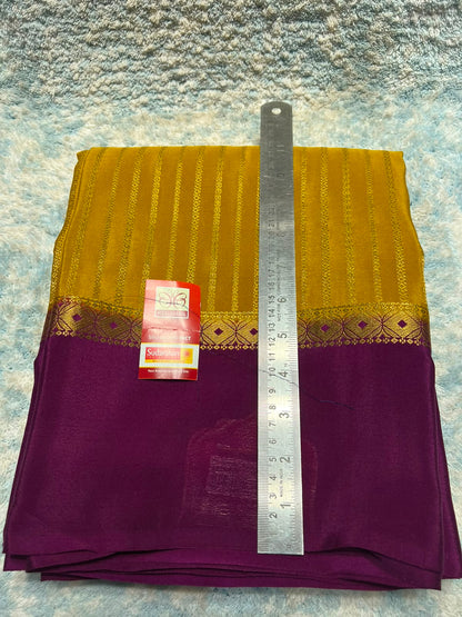 Pure Mysore Silk Saree.