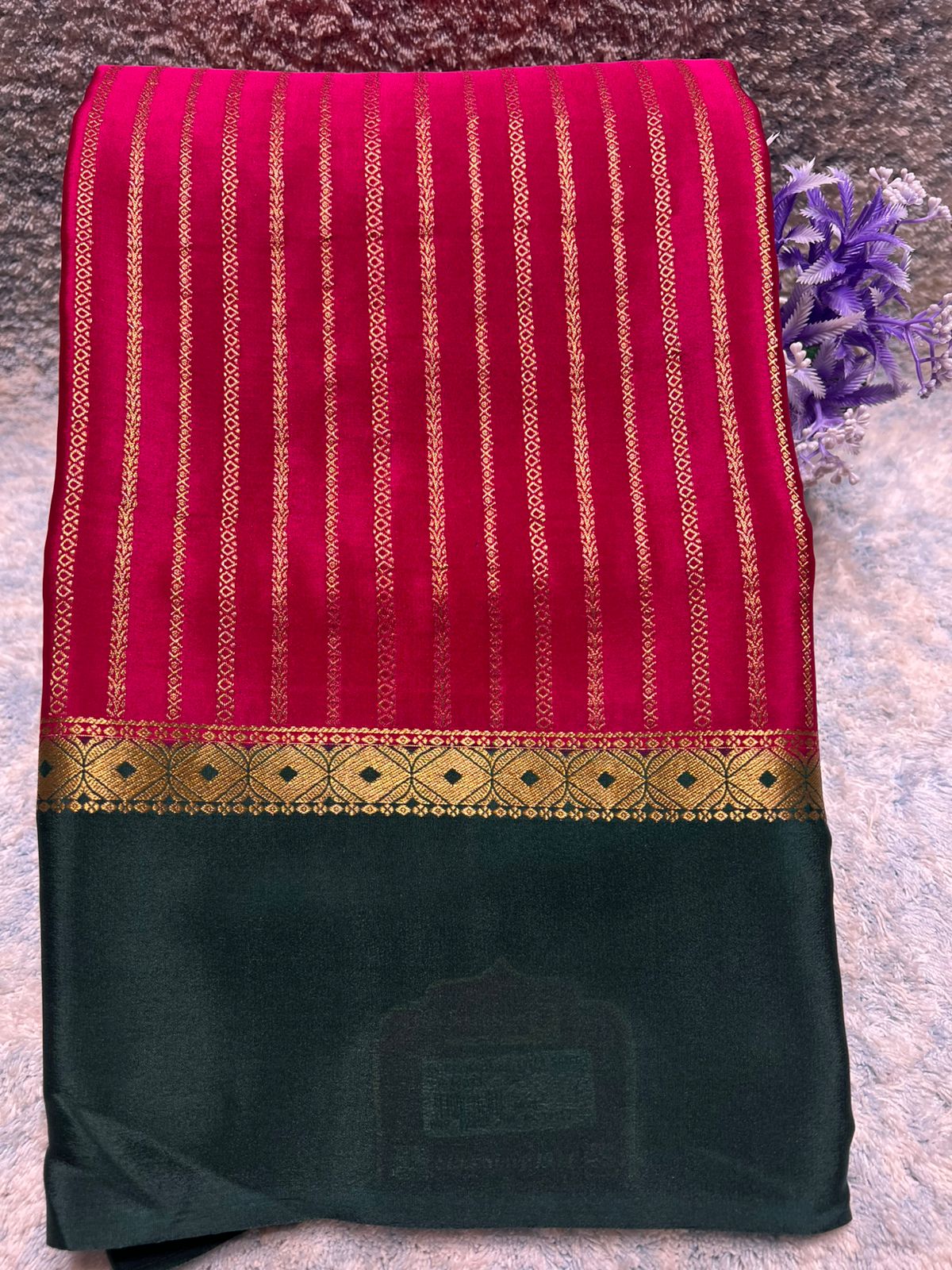 Pure Mysore Silk Saree.