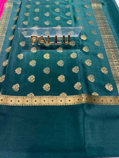 Pure Mysore Silk Saree.