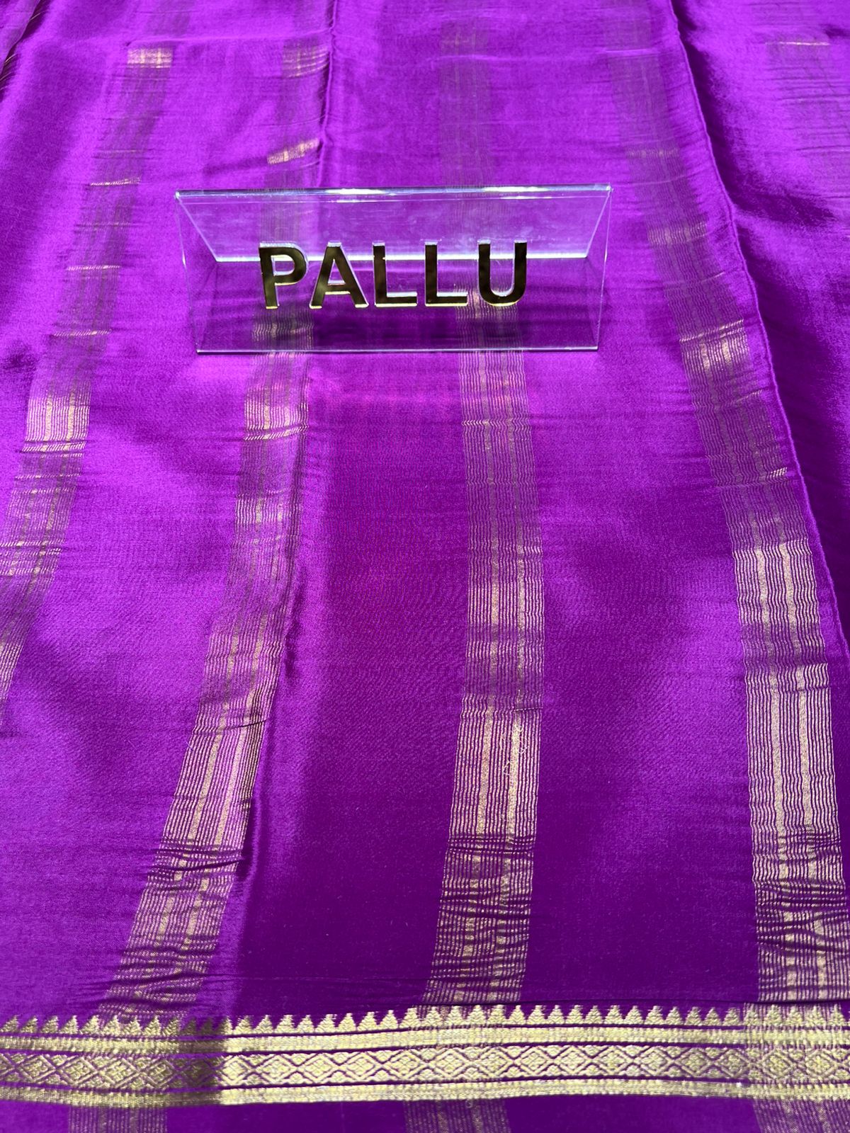 Pure Mysore Silk Saree.