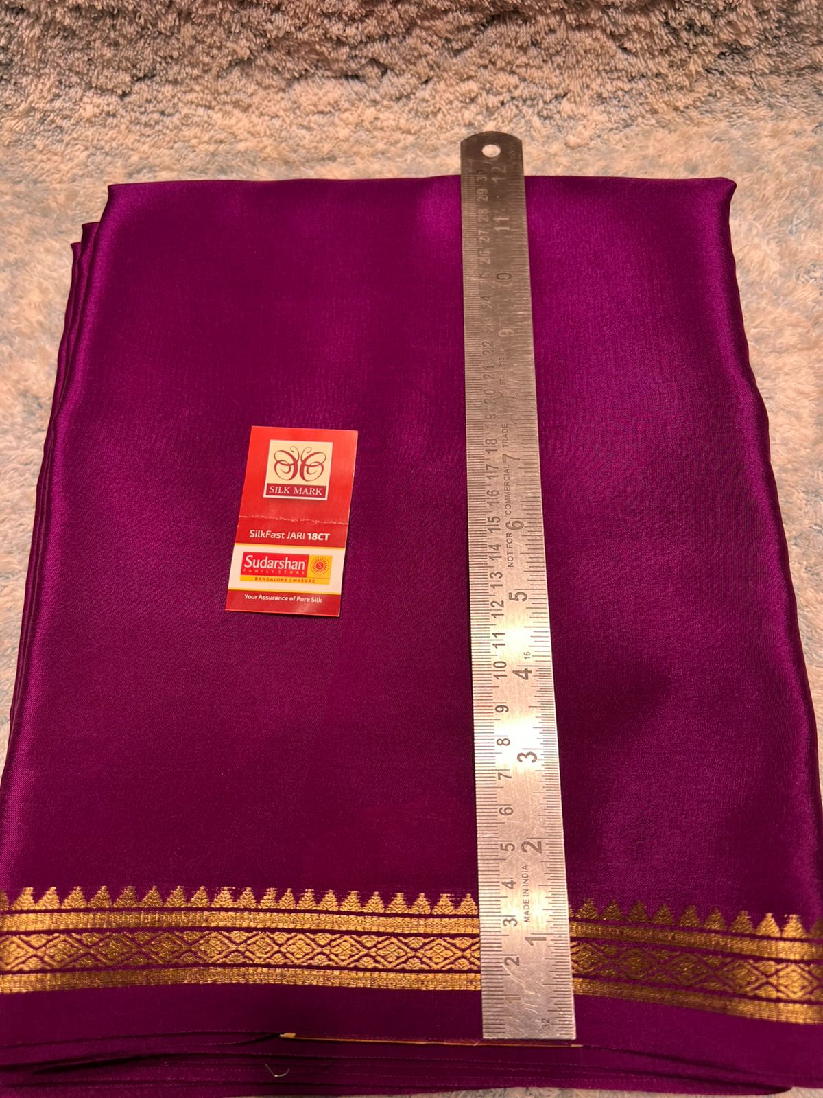 Pure Mysore Silk Saree.