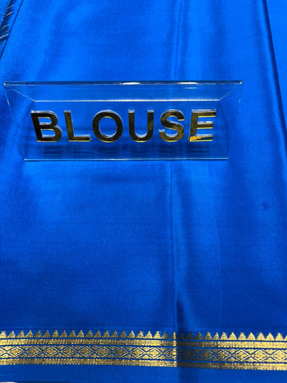 Pure Mysore Silk Saree.