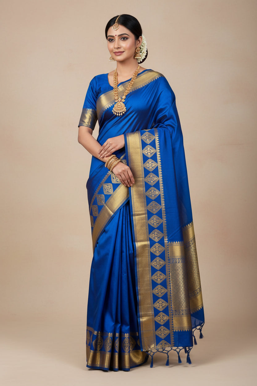 Pure Mysore Silk Saree.