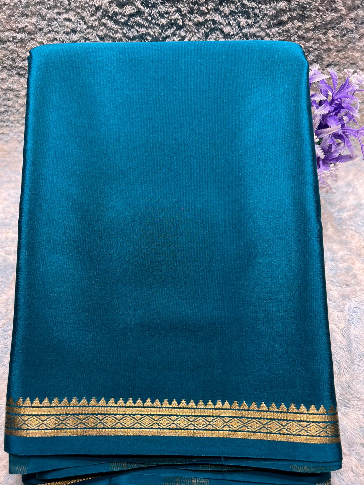 Pure Mysore Silk Saree.