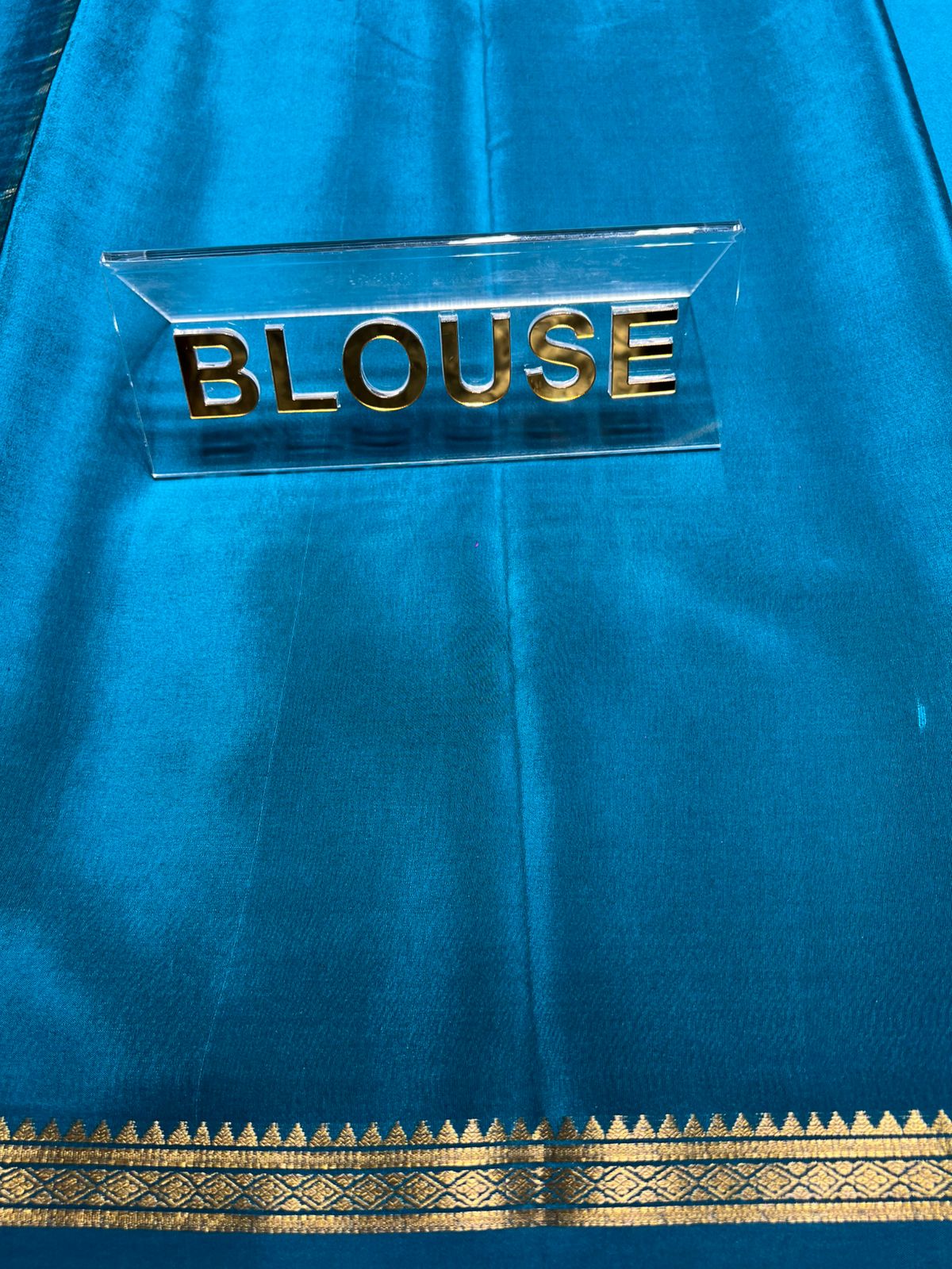 Pure Mysore Silk Saree.