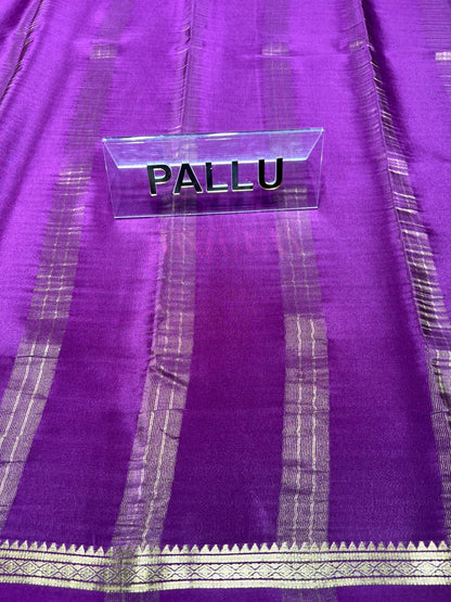Pure Mysore Silk Saree.