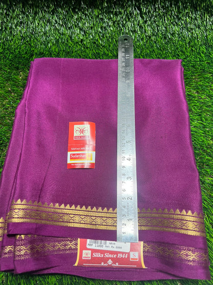Pure Mysore Silk Saree.